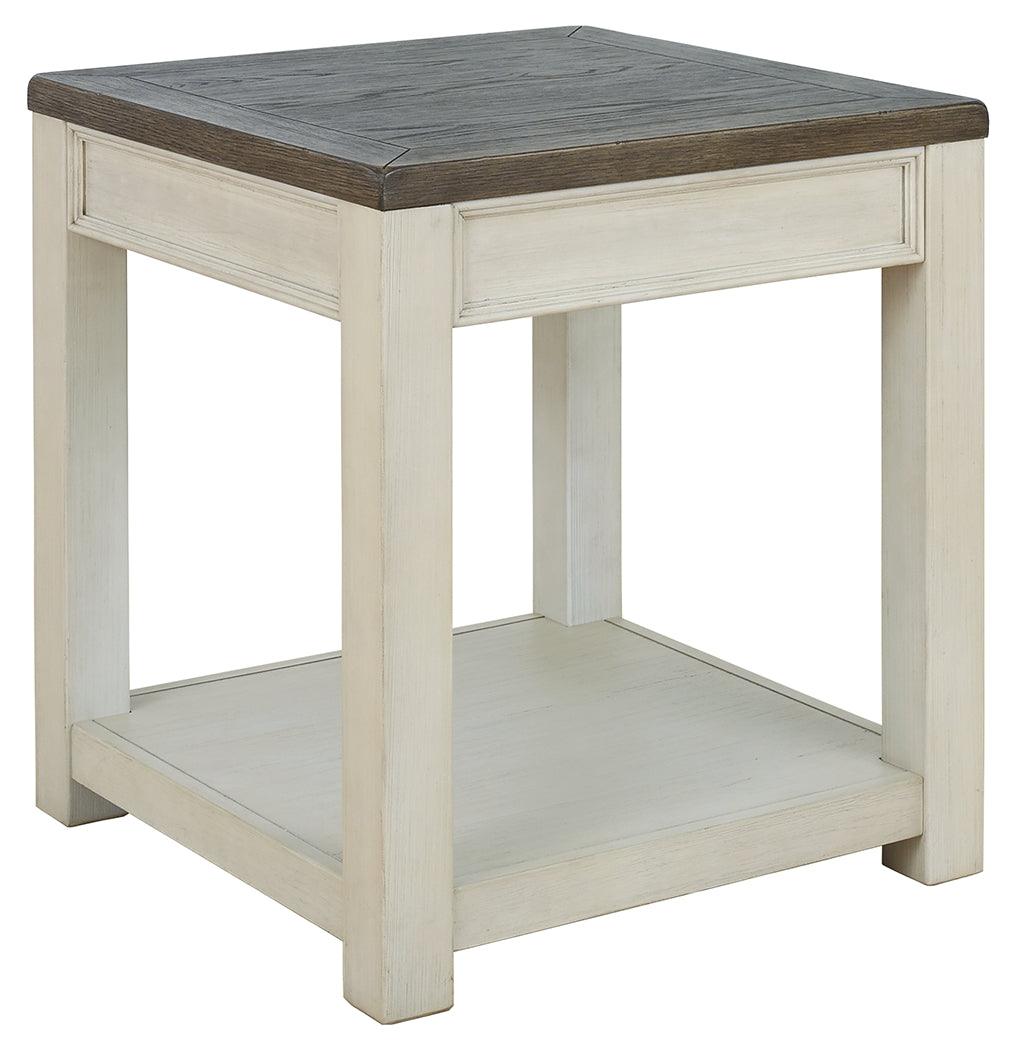 Bolanburg Brown/white End Table - Ella Furniture