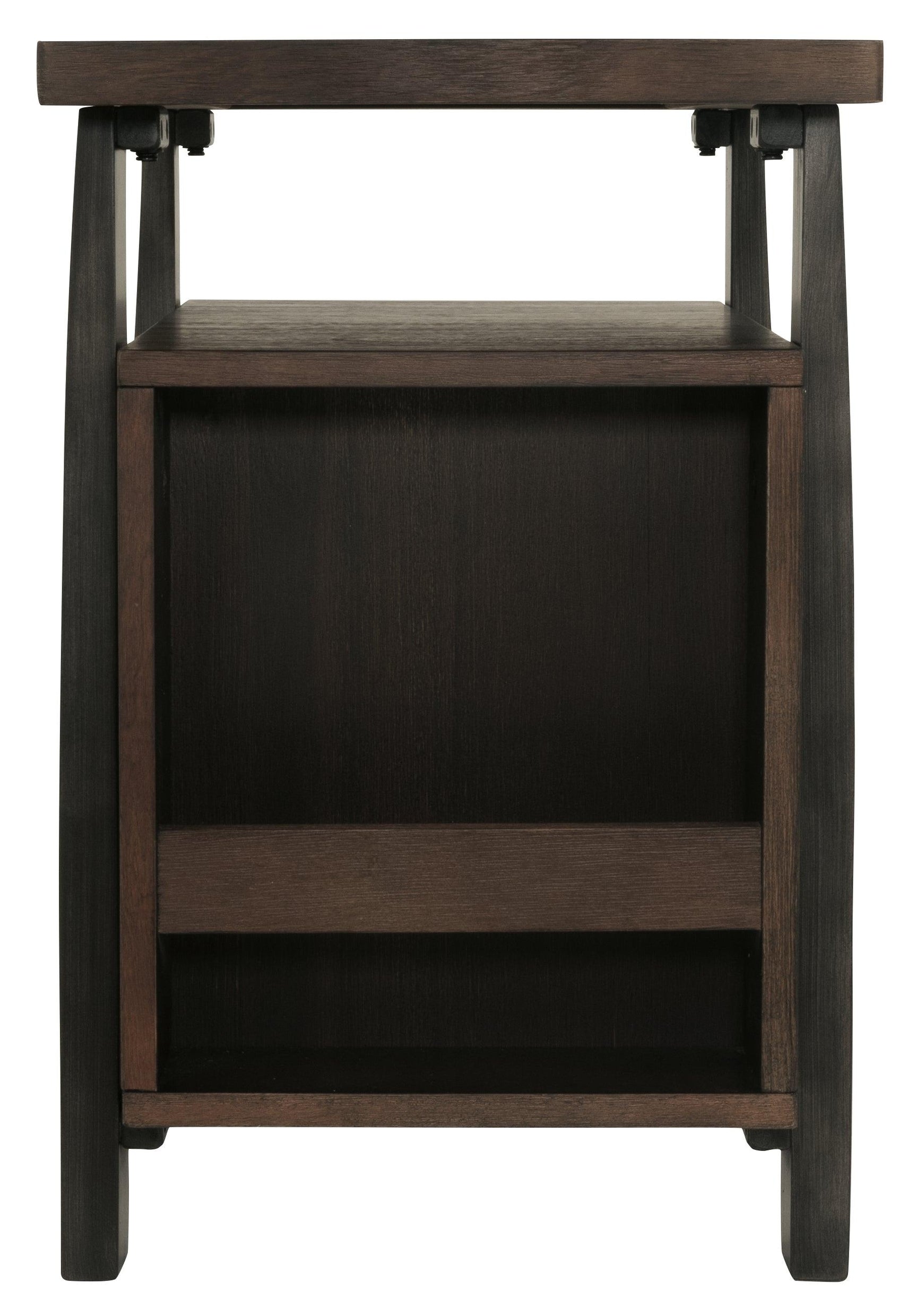 Vailbry Brown Chairside End Table - Ella Furniture