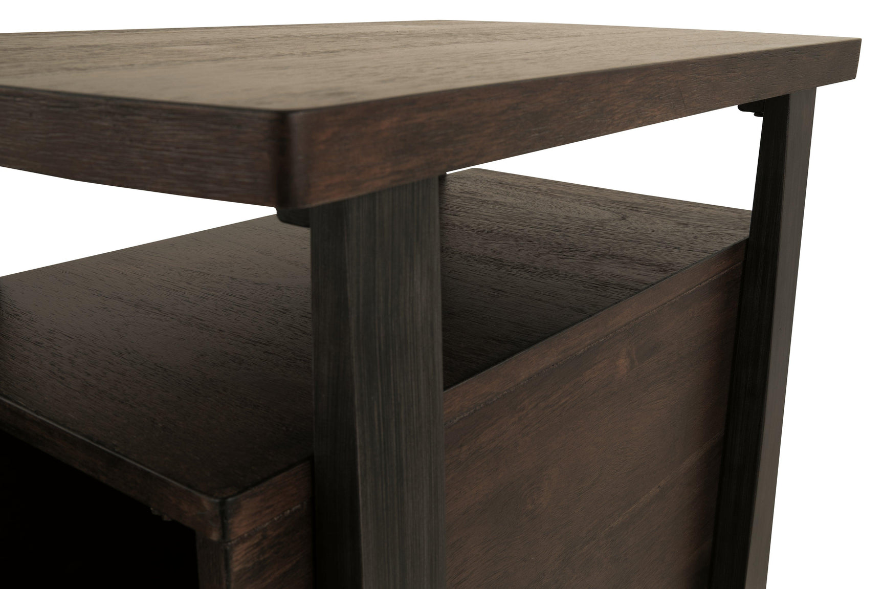 Vailbry Brown Chairside End Table - Ella Furniture