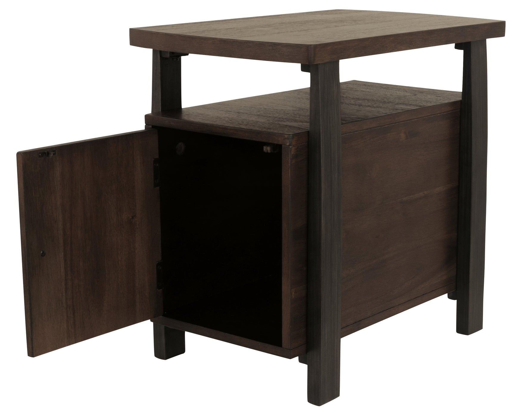 Vailbry Brown Chairside End Table - Ella Furniture