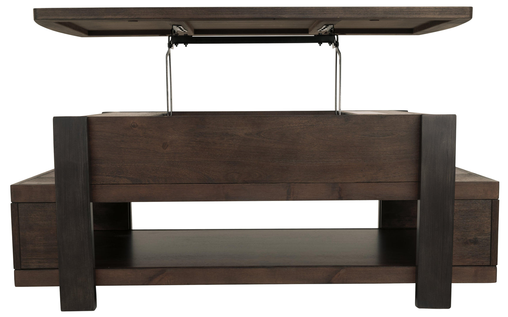 Vailbry Brown Coffee Table With Lift Top - Ella Furniture