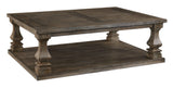 Johnelle Gray Coffee Table - Ella Furniture