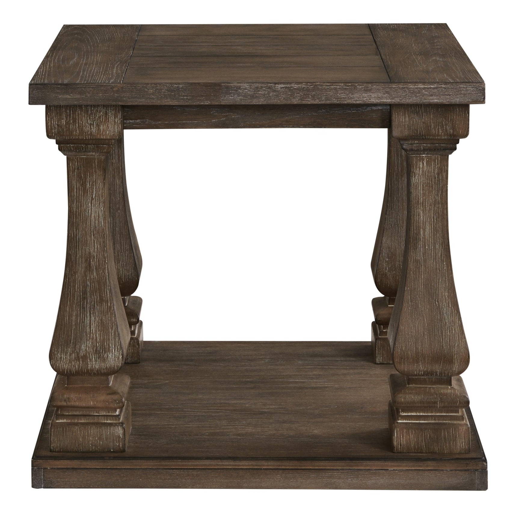 Johnelle Gray End Table - Ella Furniture