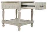 Shawnalore Whitewash End Table - Ella Furniture