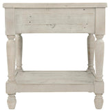 Shawnalore Whitewash End Table - Ella Furniture