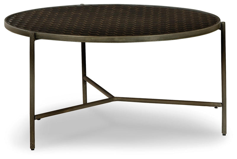 Doraley Brown/Gray Coffee Table - Ella Furniture