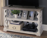 Havalance Gray/white Sofa/console Table - Ella Furniture