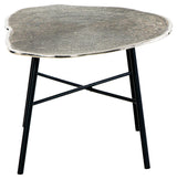 Laverford Chrome/black Coffee Table - Ella Furniture