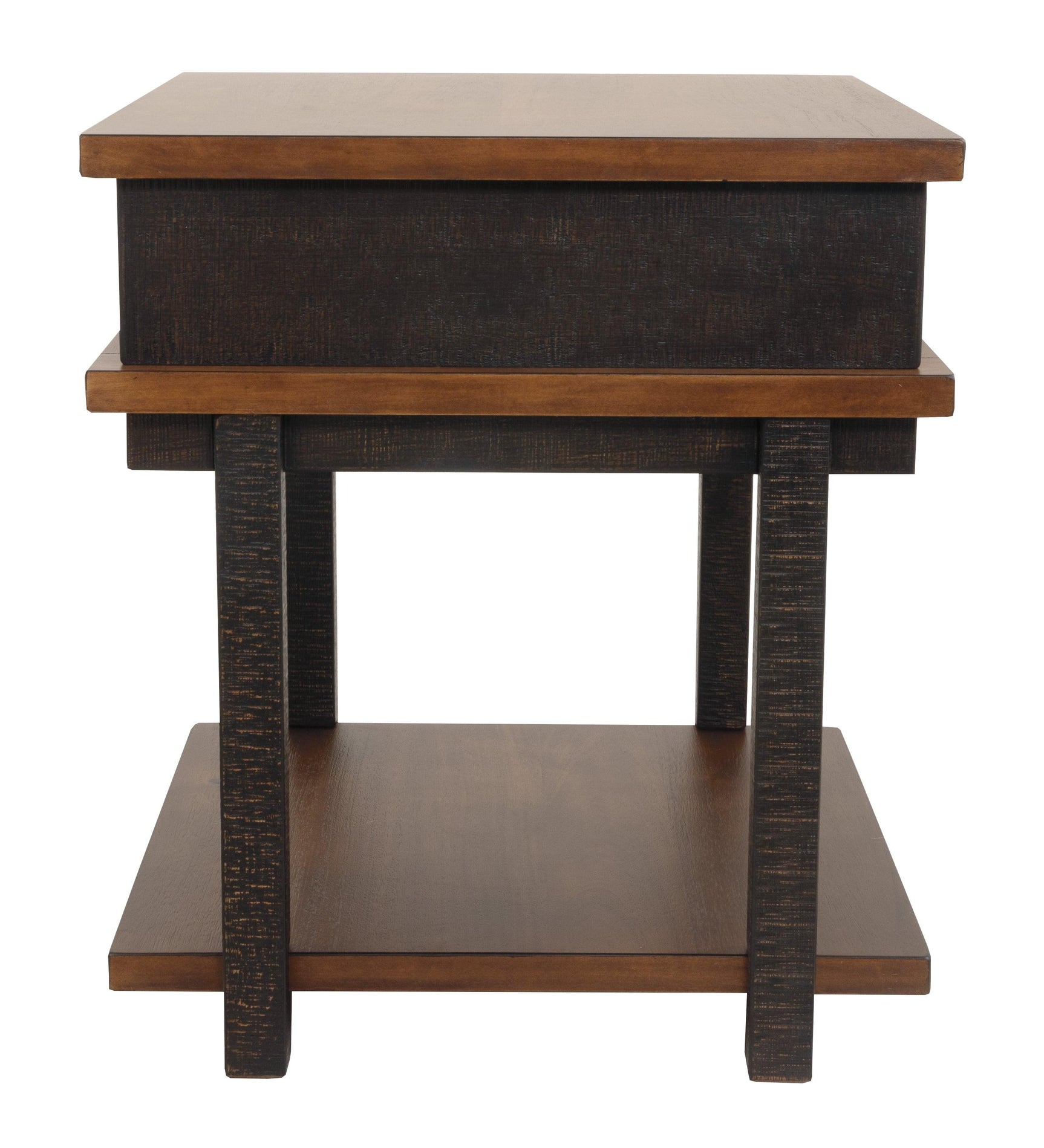 Stanah Two-tone End Table - Ella Furniture