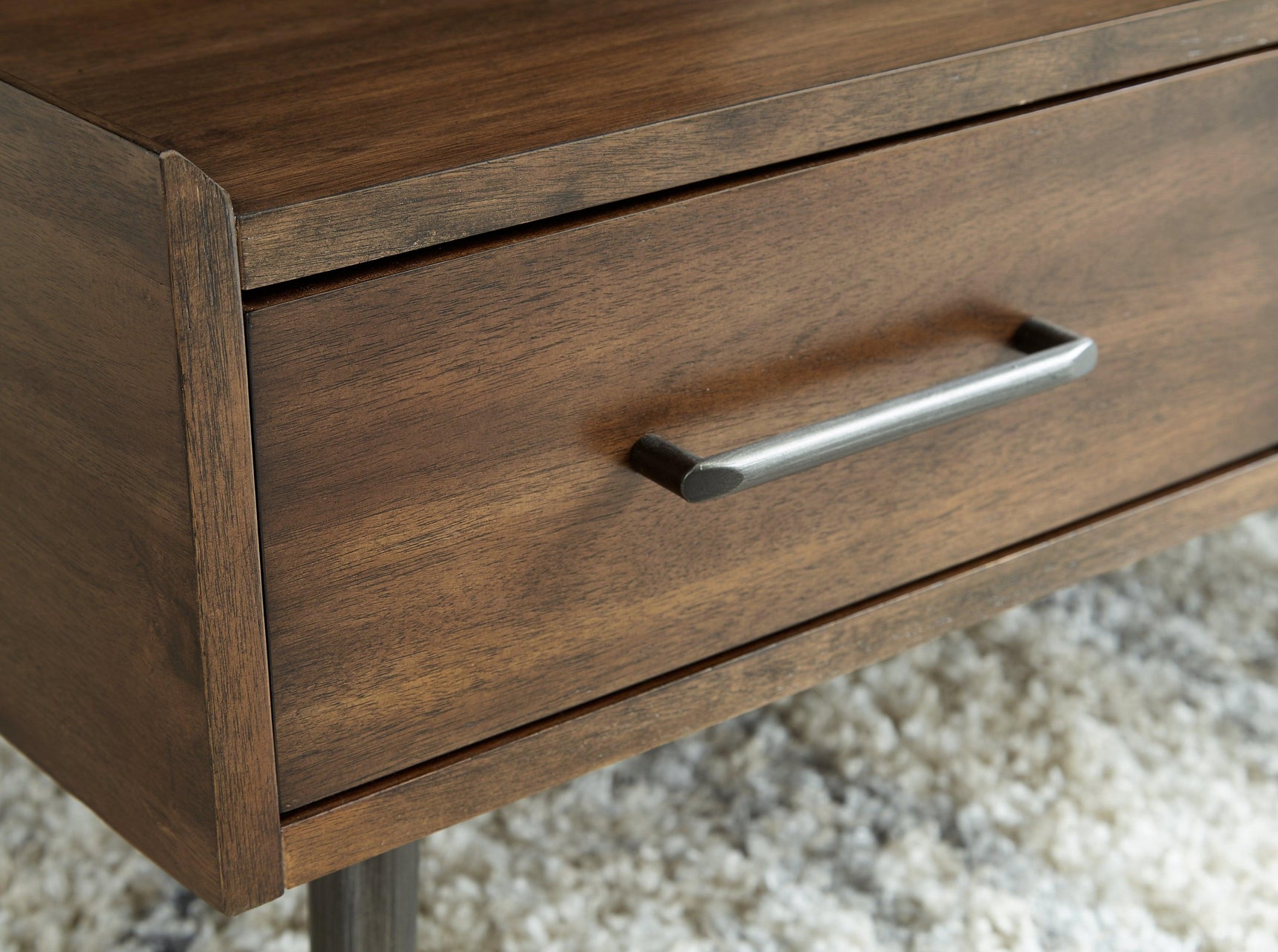 Calmoni Brown Coffee Table - Ella Furniture