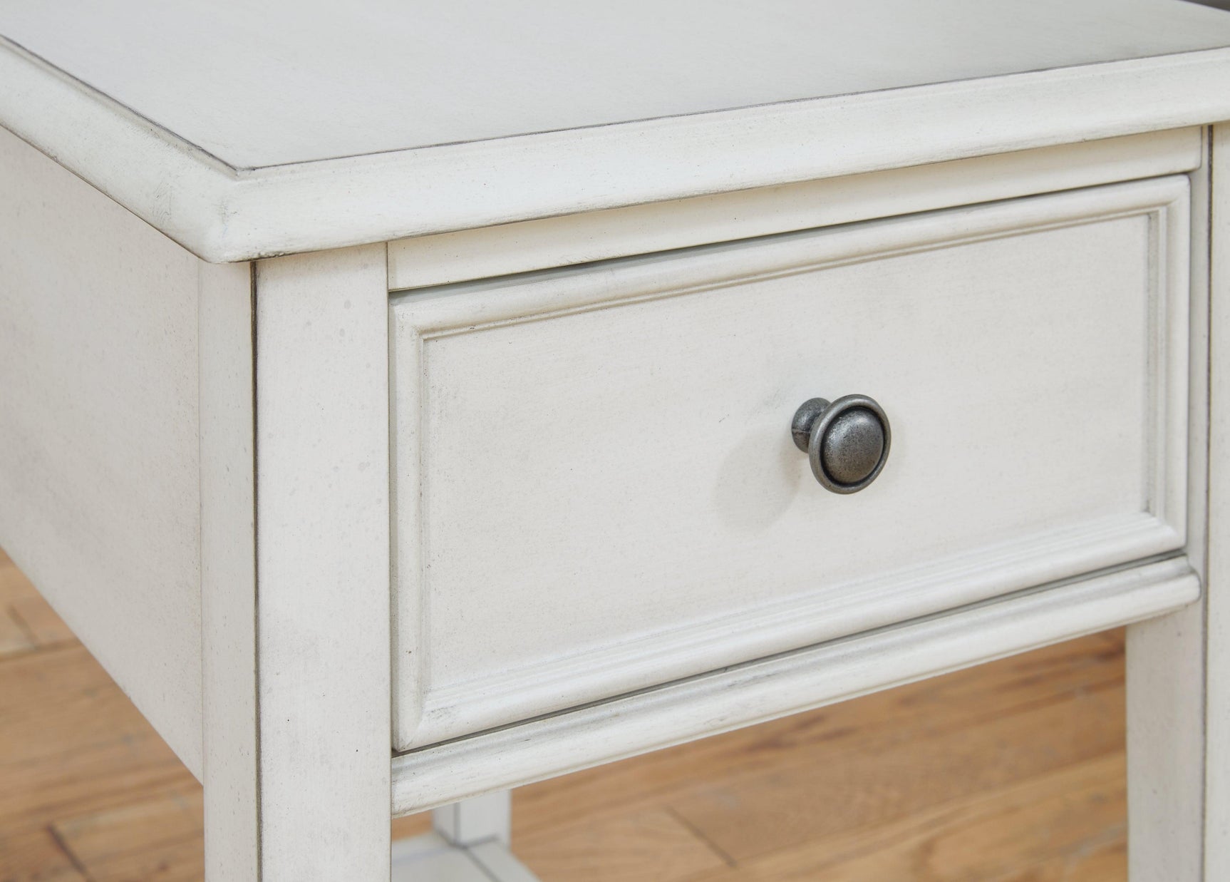 Kanwyn Whitewash End Table - Ella Furniture