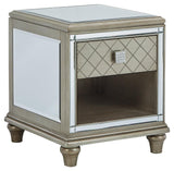 Chevanna Platinum End Table - Ella Furniture