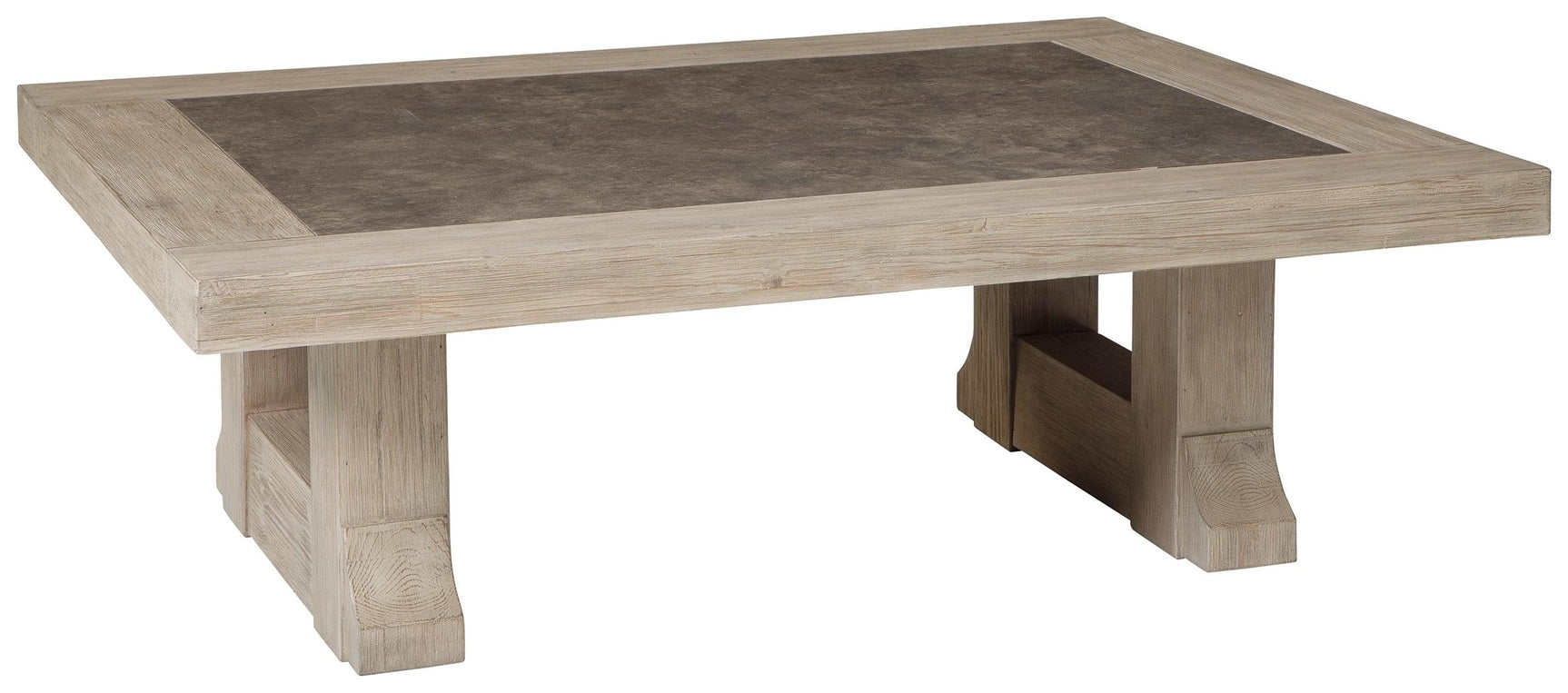 Hennington Light Brown Coffee Table - Ella Furniture