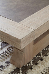 Hennington Light Brown Coffee Table - Ella Furniture