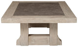 Hennington Light Brown Coffee Table - Ella Furniture