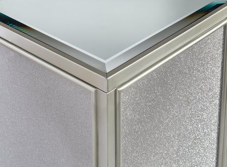 Traleena Silver Finish Nesting End Table (Set Of 2) - Ella Furniture