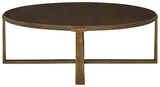 Balintmore Brown/gold Finish Coffee Table - Ella Furniture