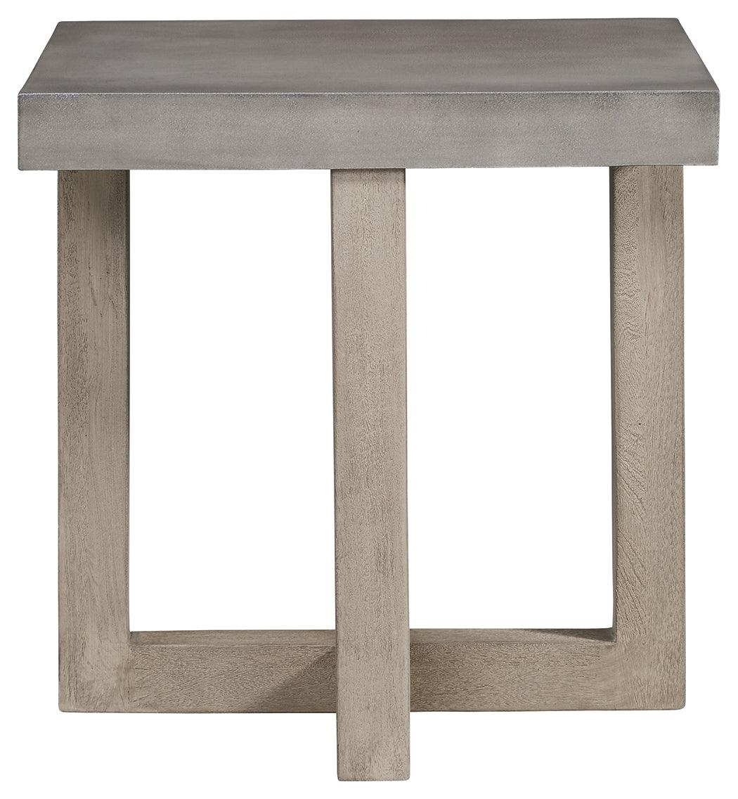 Lockthorne Gray End Table - Ella Furniture