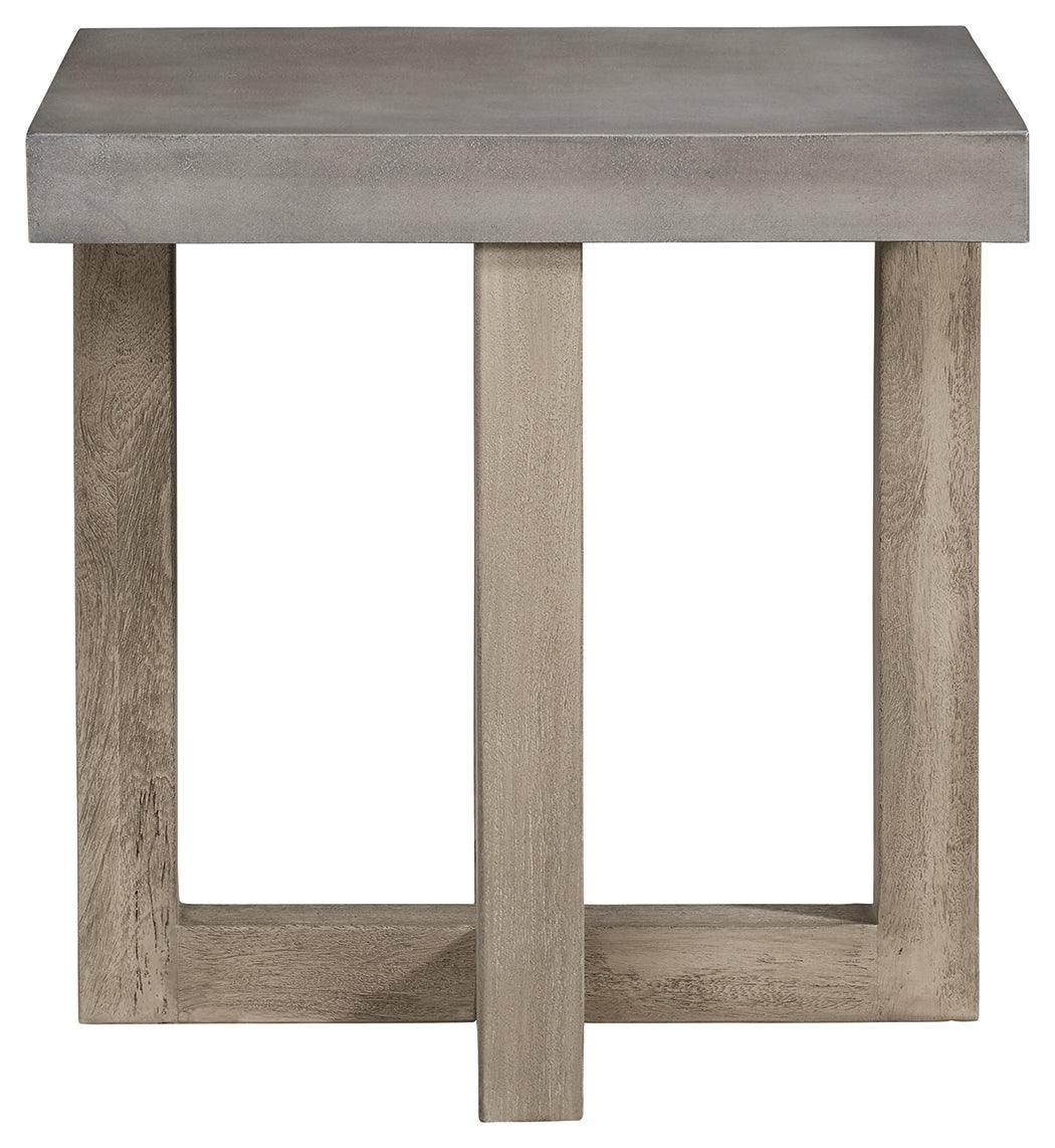 Lockthorne Gray End Table - Ella Furniture