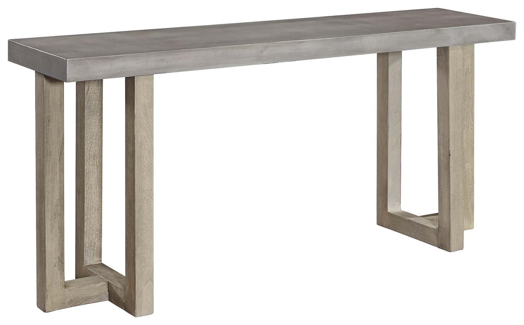 Lockthorne Gray Sofa/console Table - Ella Furniture