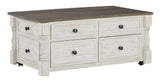 Havalance White/Gray Lift-top Coffee Table - Ella Furniture