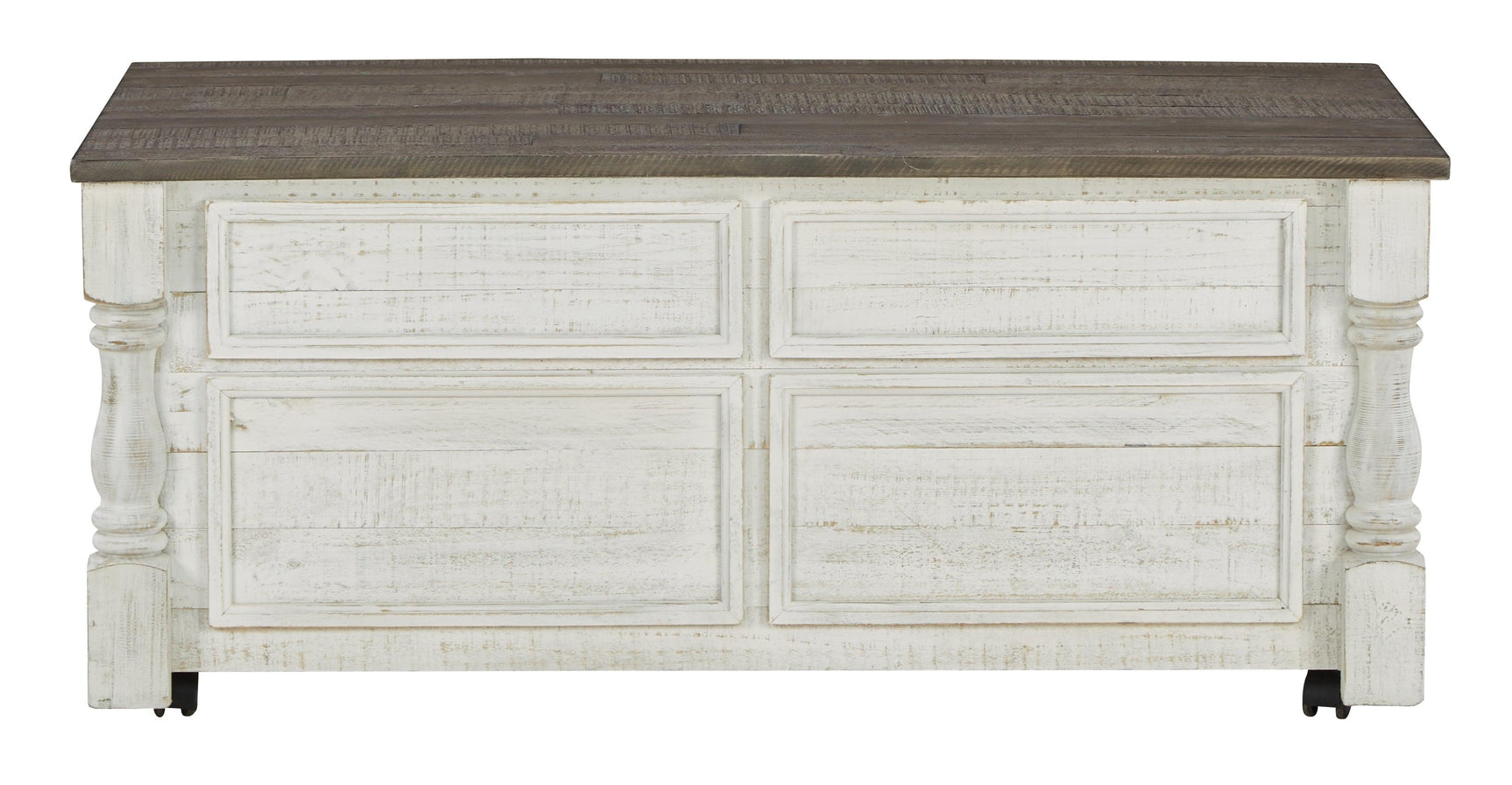 Havalance White/Gray Lift-top Coffee Table - Ella Furniture