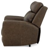 Roman Umber Power Recliner - Ella Furniture