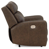 Roman Umber Power Recliner - Ella Furniture