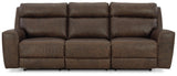 Roman Umber Power Reclining Sofa - Ella Furniture