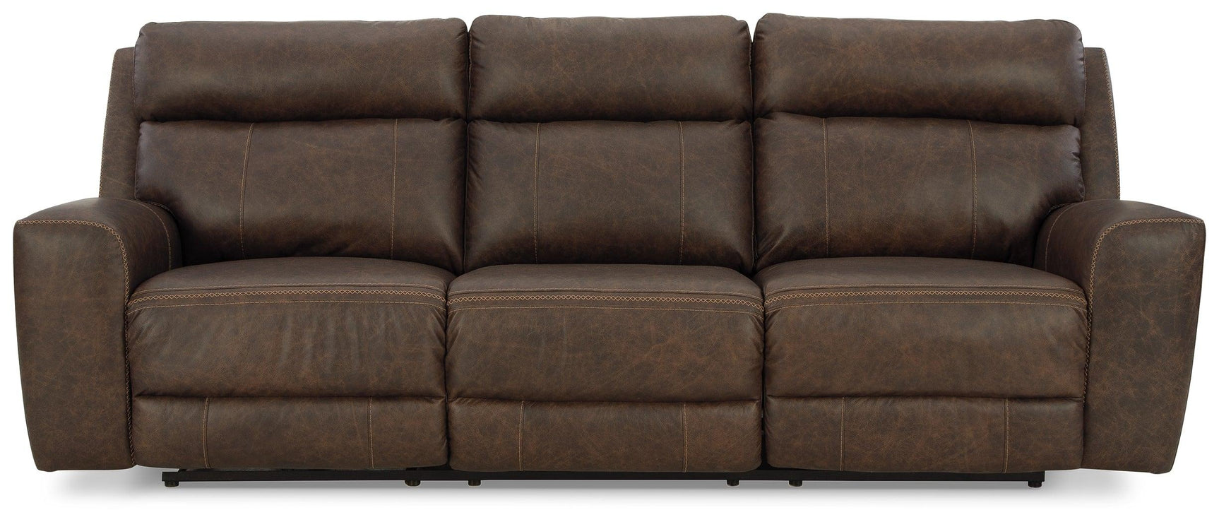 Roman Umber Power Reclining Sofa - Ella Furniture