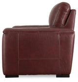 Alessandro Garnet Power Recliner - Ella Furniture