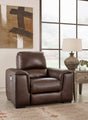Alessandro Walnut Power Recliner - Ella Furniture