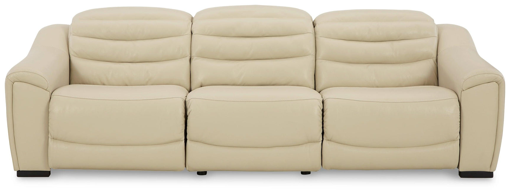 Center Line Cream 3-Piece Power Reclining Sectional - Ella Furniture