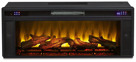 Entertainment Accessories Black Fireplace Insert - Ella Furniture