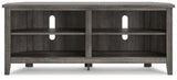 Arlenbry Gray Corner Tv Stand W275-56 - Ella Furniture