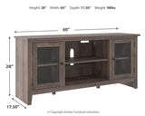 Arlenbry Gray 60" Tv Stand - Ella Furniture