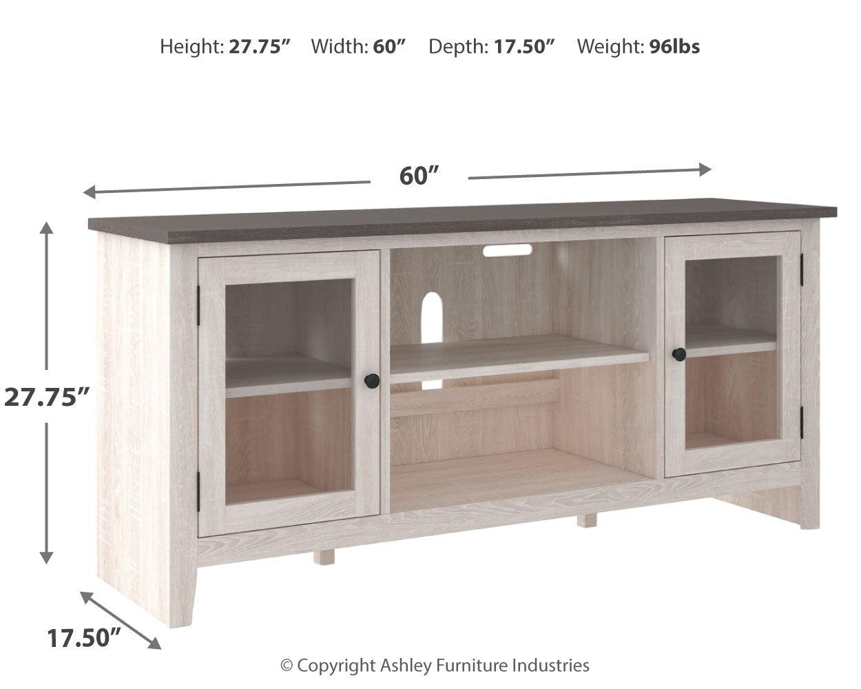 Dorrinson Two-tone 60" Tv Stand - Ella Furniture