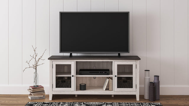 Dorrinson Two-tone 60" Tv Stand - Ella Furniture