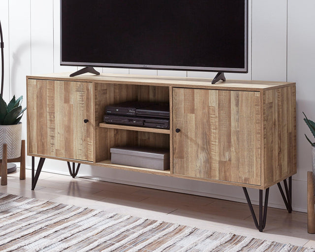 Gerdanet Natural 60" Tv Stand - Ella Furniture