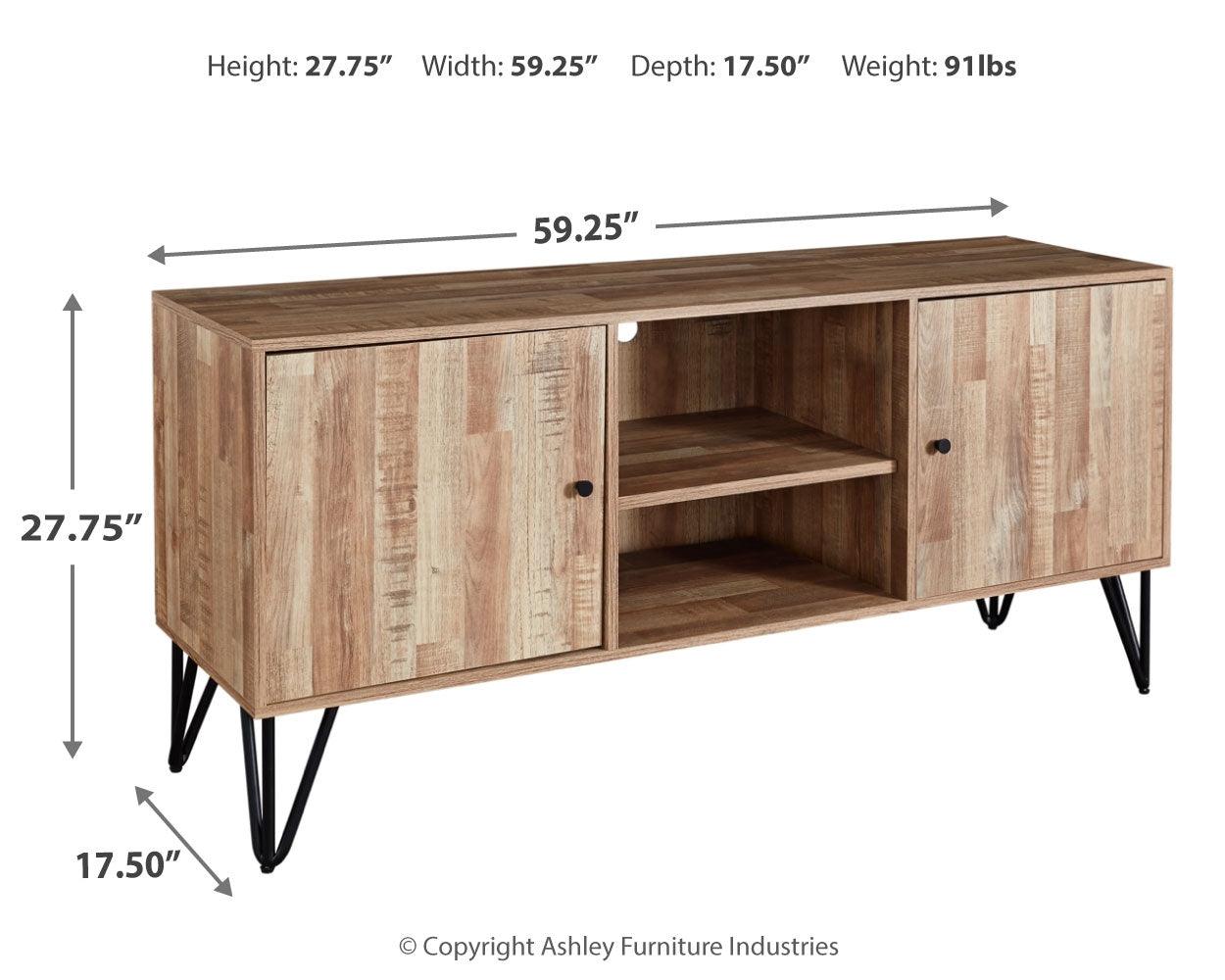 Gerdanet Natural 60" Tv Stand - Ella Furniture