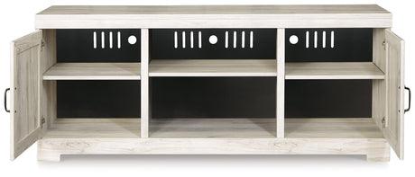 Bellaby Whitewash 63" Tv Stand - Ella Furniture