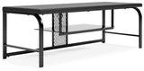 Lynxtyn Black 48" Tv Stand - Ella Furniture