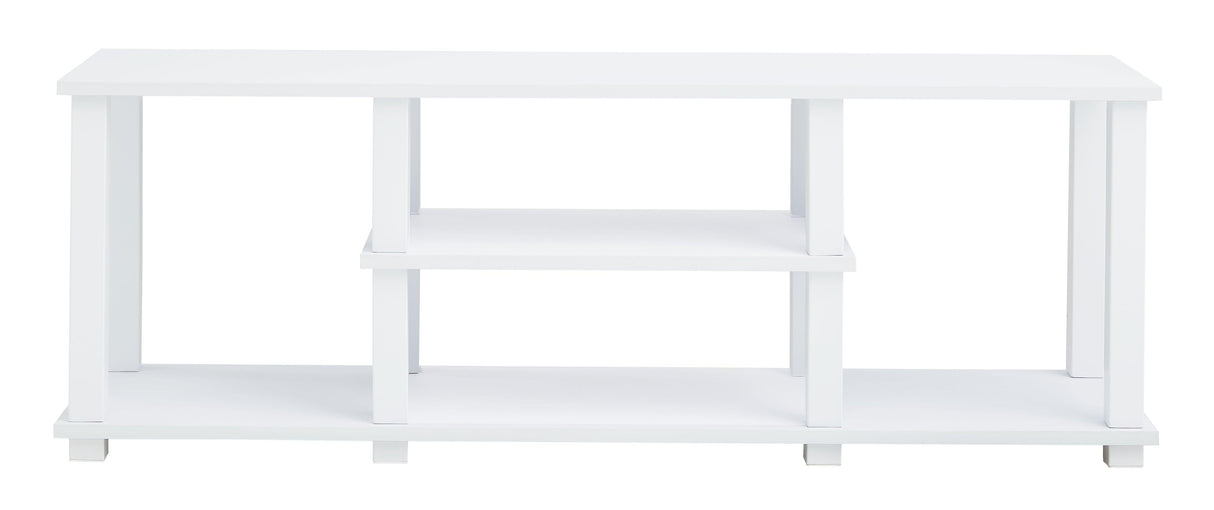 Baraga White 48" Tv Stand - Ella Furniture