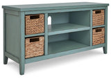 Mirimyn Teal 47" Tv Stand - Ella Furniture