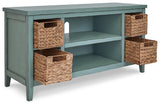 Mirimyn Teal 47" Tv Stand - Ella Furniture