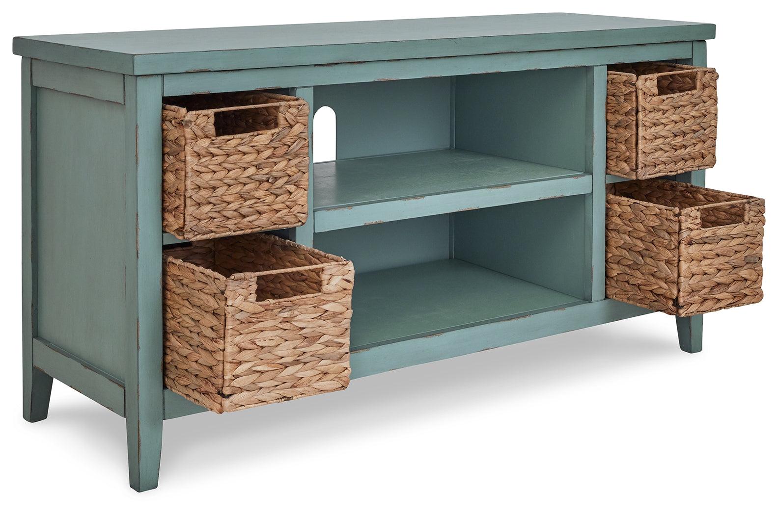 Mirimyn Teal 47" Tv Stand - Ella Furniture