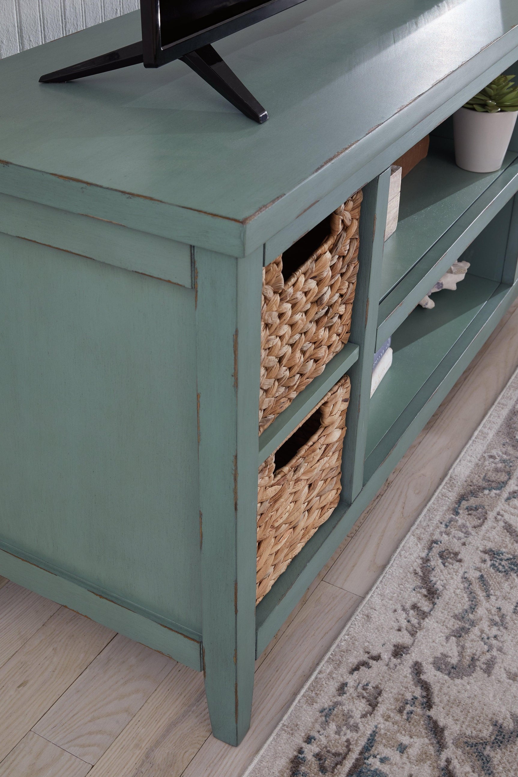 Mirimyn Teal 47" Tv Stand - Ella Furniture