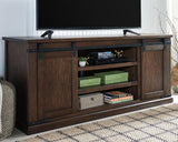 Budmore Rustic Brown 70" Tv Stand - Ella Furniture