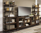 Starmore Brown/gunmetal 3-Piece Entertainment Center - Ella Furniture