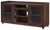 Starmore Brown/gunmetal 3-Piece Entertainment Center - Ella Furniture